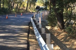 Slide Repair on Route 35 at Page Mill Rd.