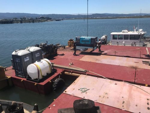 9 26-040 hoisting jobsite supplies daily log 5-22-26