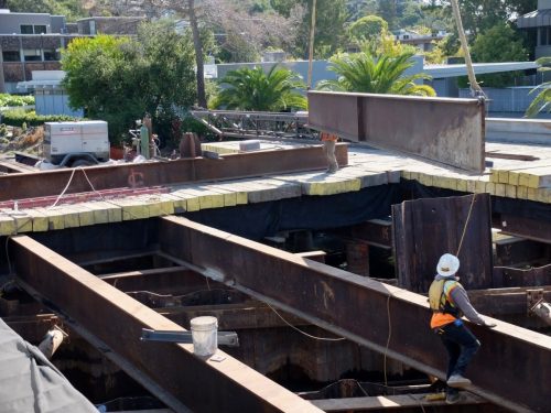 Bon Air Trestles and cofferdam